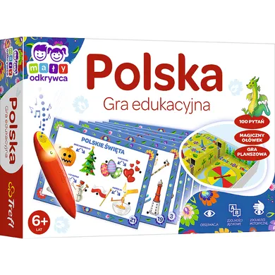 Trefl, Magiczny ołówek, Polska, gra edukacyjna