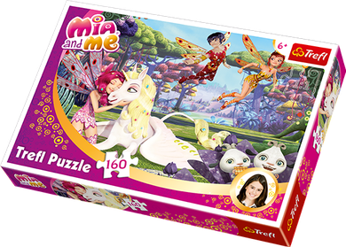 Trefl, Mia i ja, Uścisk przyjaciół, puzzle, 160 elementów