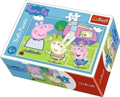 Trefl, Mini, Wesoły dzień Świnki Peppy, puzzle, 54 elementy