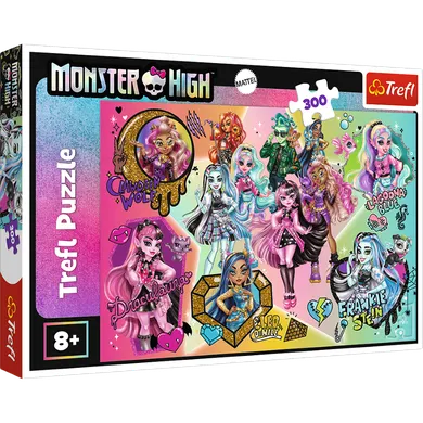 Trefl, Monster High, Zombie górą! puzzle, 300 elementów