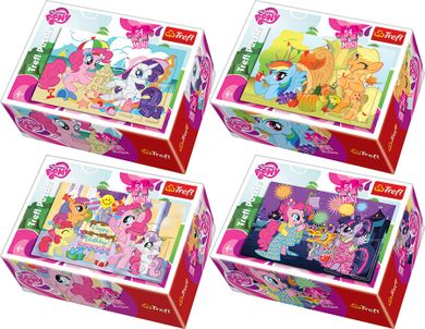 Trefl, My Little Pony, puzzle mini, 54 elementy