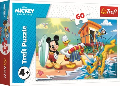 Trefl, Myszka Miki i przyjaciele, puzzle, 60 elementów