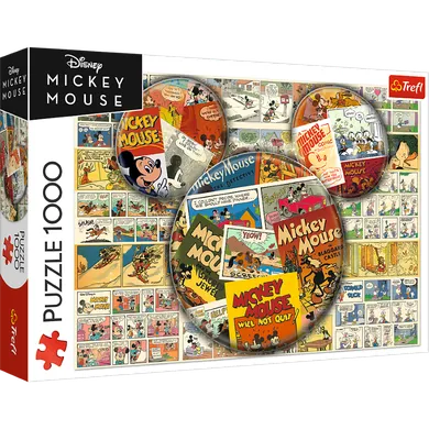 Trefl, Myszka Miki, Komiksowa Myszka Miki, puzzle, 1000 elementów