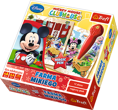 Trefl, Myszka Miki, Magic Pen, Farma Mikiego, gra edukacyjna