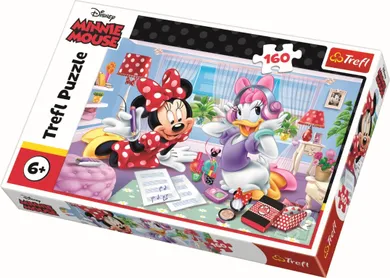 Trefl, Myszka Minnie, Dzień z przyjaciółką, puzzle, 160 elementów