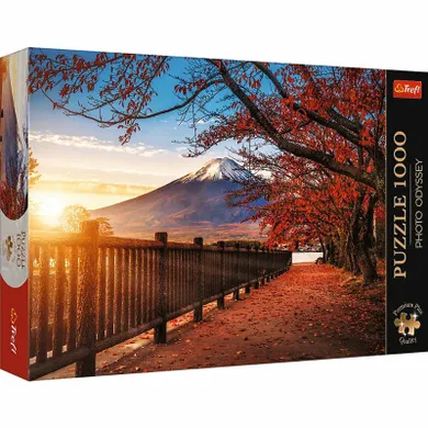 Trefl, Photo Odyssey, Góra Fuji, Japonia, puzzle, 1000 elementów