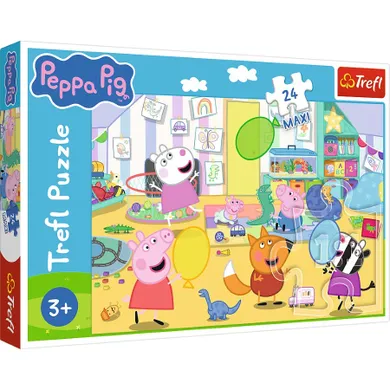 Trefl, Piękna Peppa, puzzle maxi, 24 elementów