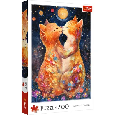 Trefl, Pocałunek w świetle księżyca, puzzle, 500 elementów