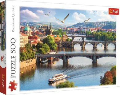 Trefl, Praga, Czechy, puzzle, 500 elementów