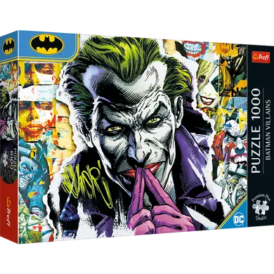 Trefl, Premium Plus, Batman, Joker, puzzle, 1000 elementów