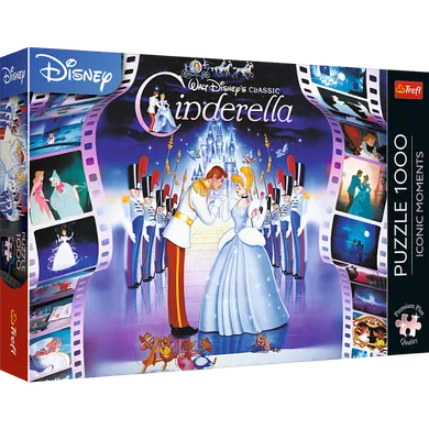 Trefl, Premium Plus, Disney Princess, Kopciuszek, puzzle, 1000 elementów