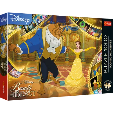 Trefl, Premium Plus, Disney Princess, Piękna i Bestia, puzzle, 1000 elementów