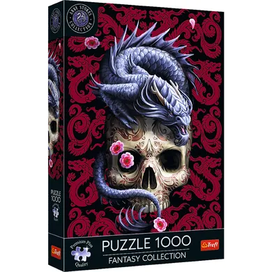 Trefl, Premium Plus, Fantasy Collection, Anne Stokes, Orientalny Smok, puzzle, 1000 elementów