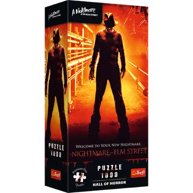 Trefl, Premium Plus, Hall of Horror, Koszmar z ulicy Wiązów, puzzle, 1000 elementów