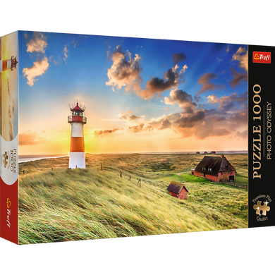 Trefl, Premium Plus, Photo Odyssey, Latarnia w List, Niemcy, puzzle, 1000 elementów