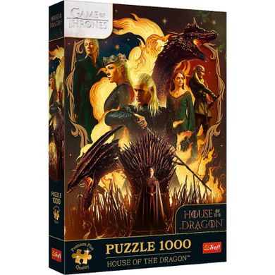 Trefl, Premium Plus, Ród Smoka, puzzle, 1000 elementów