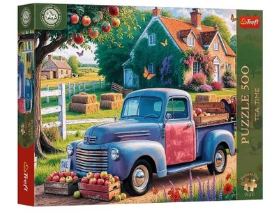 Trefl, Premium Plus, Tea Time, Samochód farmera, puzzle, 500 elementów