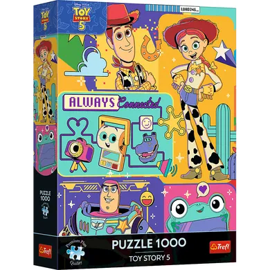 Trefl, Premium Plus, Toy Story 5, Świat Zabawek, puzzle, 1000 elementów