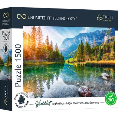 Trefl, Prime UFT, Wanderlust: At the Foot of Alps, Hintersee Lake, Germany, puzzle, 1500 elementów