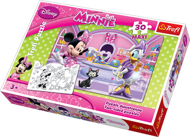 Trefl, Przygody Minnie, puzzle maxi, 30 elementów