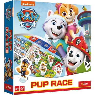 Trefl, Psi Patrol, Pup Race, Wyścig Piesków, gra familijna