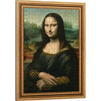 Trefl, PuzzloRama, Mona Lisa, Leonardo da Vinci, puzzle, 500 elementów