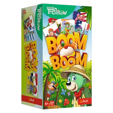 Trefl, Rodzina Treflików, Boom Boom, gra karciana