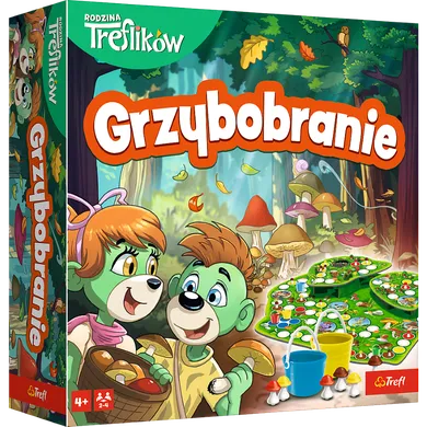 Trefl, Rodzina Treflików, Grzybobranie, gra familijna 3D