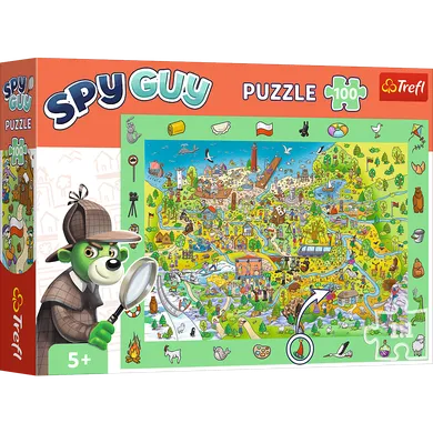 Trefl, Rodzina Treflików, Spy Guy, Polska, puzzle obserwacyjne, 100 elementów