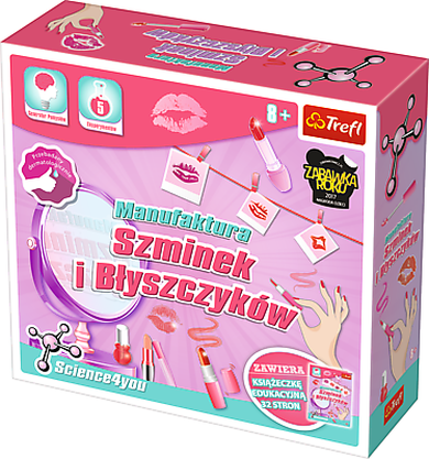 Trefl, Science4you, Manufaktura szminek i błyszczyków, zestaw