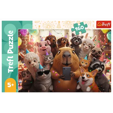 Trefl, Słodkie selfie, puzzle, 160 elementów