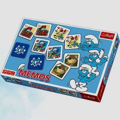 Trefl, Smerfy, gra pamięciowa Memos