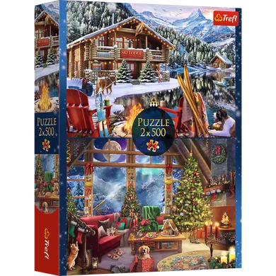 Trefl, Święta w górach, puzzle, 2-500 elementów