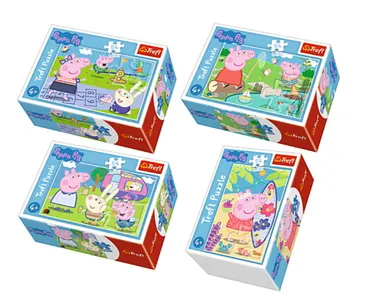 Trefl, Świnka Peppa, puzzle, 54 elementy, 1 szt.