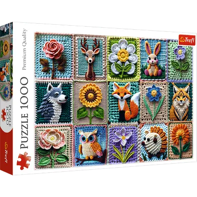 Trefl, Szydełkowanie moja pasja, puzzle, 1000 elementów