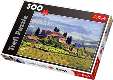 Trefl, Toskania - Włochy, puzzle, 500 elementów