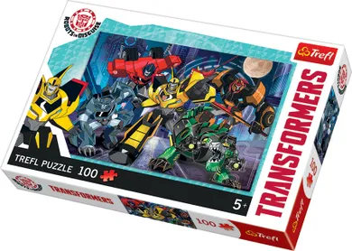 Trefl, Transformers, puzzle, Drużyna Autobotów, 100 elementów