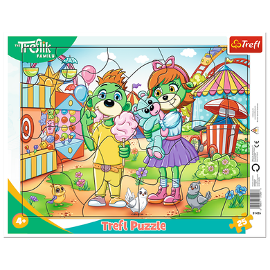 Trefl, Trefliki, Rodzinny dzień, puzzle, 25 elementów