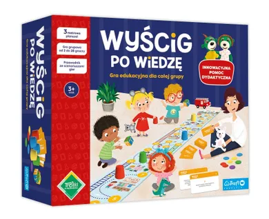 Trefl, Trefliki w przedszkolu, Wyścig po wiedzę, gra edukacyjna dla całej grupy