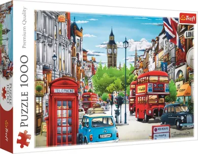 Trefl, Ulica Londynu, puzzle, 1000 elementów