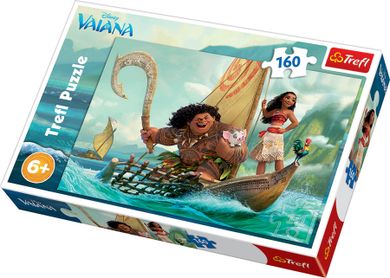 Trefl, Vaiana, puzzle, 160 elementów