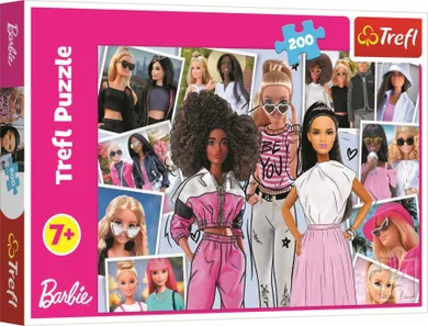 Trefl, W świecie Barbie, puzzle, 200 elementów