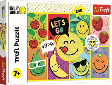 Trefl, Wesoły Smiley, puzzle, 200 elementów