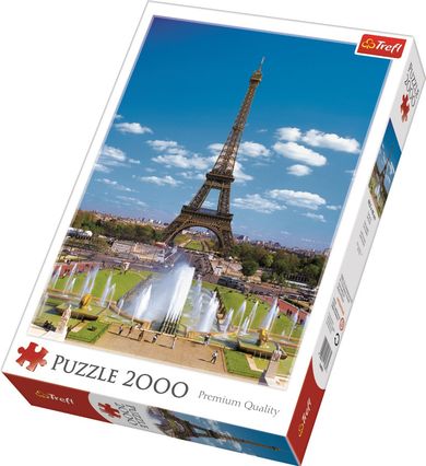 Trefl, Wieża Eiffla, puzzle, 2000 elementów
