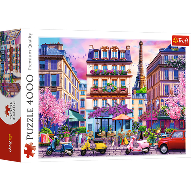 Trefl, Wiosna w Paryżu, puzzle, 4000 elementów