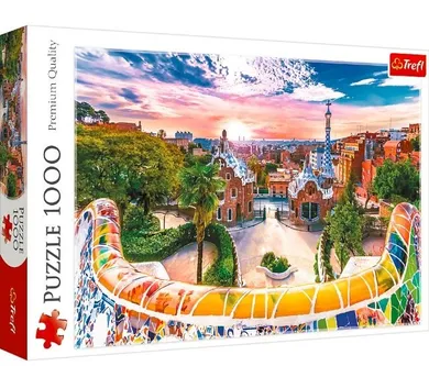 Trefl, Zachód słońca nad Barceloną, puzzle, 1000 elementów