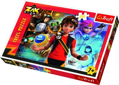 Trefl, Zak Storm, Super pirat, puzzle, 200 elementów