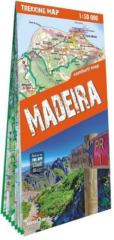 Trekking map. Madeira 1:50 000