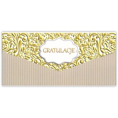 Trend, karnet koperta, Gratulacje