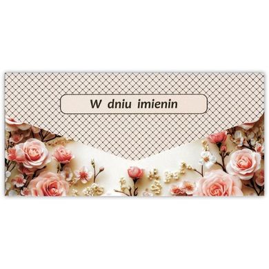 Trend, karnet z kopertą, Imieniny